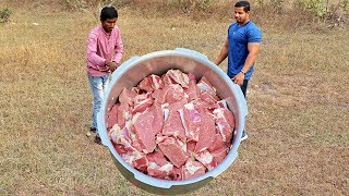 NEVER SEEN EASIEST GOAT MEAT CURRY  FASTEST COOKING MUTTON CURRY RECIPE [upl. by Sol474]