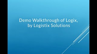 Logix Demo Walkthrough 2023 Update [upl. by Adnohrahs289]