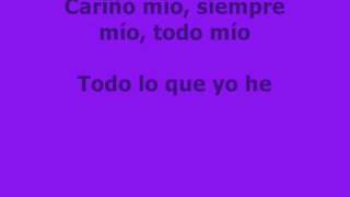 Selena  Cariño Mio lyrics [upl. by Jimmie]