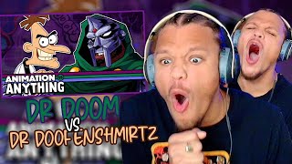 BRO MF DOOM FLOWS THIS IS ACTUALLY INSANE DR DOOFENSHMIRTZ VS DR DOOM REACTION [upl. by Wayne]