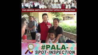 PAOGENERAL SANTOS CITY DISTRICT OFFICE SPOT INSPECTION [upl. by Cindy]