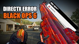 HOW I FIXED THE DIRECT X ERROR IN BLACK OPS 6 [upl. by Cralg345]