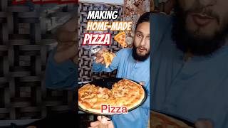 MAKING HOMEMADE PIZZA 🍕😋👌 shorts food sheikhvlogs [upl. by Geminius]