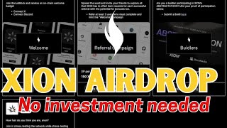 XION Airdrop  Free kahit walang INVESTMENTS  Tara Claim na [upl. by Abixah547]