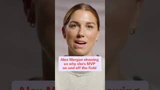 Just 50 seconds of Alex Morgan being mother literally [upl. by Leahcimnhoj896]