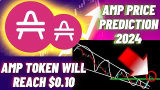 AMP Token Will Reach 010  AMP Price Prediction 2024 [upl. by Nnahgem]