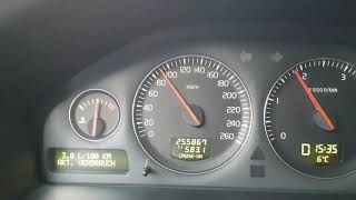 Volvo v70 24d5 120kw automatic gearbox fuel consumption [upl. by Monah]