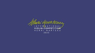 Xunyue Zhang Final Round 8 Henri Marteau Violin Competition 2023 [upl. by Ydieh]