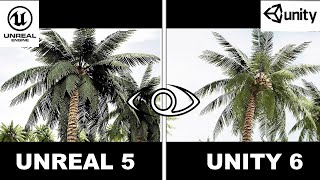 Unreal Engine 5 vs Unity 6 New Graphics Comparison In 2024 Realtime Global Illumination [upl. by Nora]