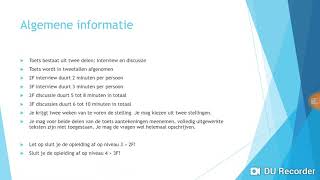 Examen gesprekken voeren 2F en 3F [upl. by Nohsed]