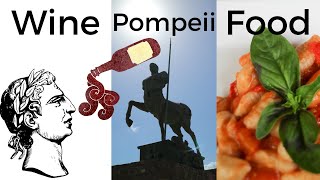 Pompeii Wine amp Pasta in Italy  Amalfi Coast Travel Tips [upl. by Mairhpe]