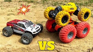 Wltoys a979 B vs RC Stunt Cars  Remote Control Car  RC Car 70kmh [upl. by Izmar]