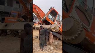 Unique Excavator Track Chain Repair youtubeshorts shortsfeed foryou [upl. by Hazeghi]