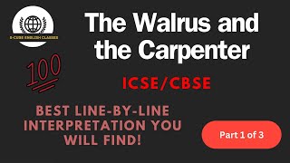 The Walrus and the Carpenter Part 1Line by Line Interpretation [upl. by Deerc78]