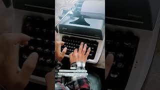 TYPING TEST PRACTICE TYPEWRITER  shorts EduHubInstitute [upl. by Audie]