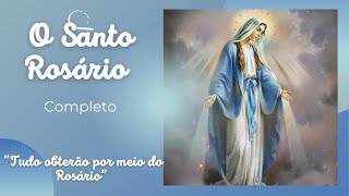 24 Horas Rezando o Santo Rosário da Virgem Maria  Completo [upl. by Eedoj795]