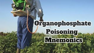 Organophosphate poisoning mnemonics  Anticholinesterase toxicity mnemonics poisoning [upl. by Nereus]