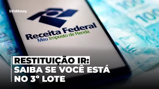 RESTITUIÇÃO IR Receita libera consulta ao 3º lote [upl. by Pegg]