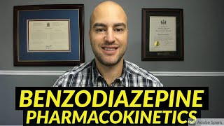 Comparing the Pharmacokinetics of Benzodiazepines  Lorazepam Clonazepam Alprazolam Diazepam etc [upl. by Hines758]