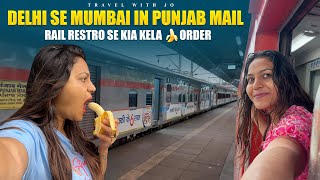 Punjab Mail SF express Train journey🚂 Ferozpur Mumbai Punjab mail Exp  Online food Order in Train [upl. by Lindsy]