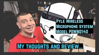 Pyle Wireless Microphone system model PDWM2140 My thoughts amp Review [upl. by Daus]