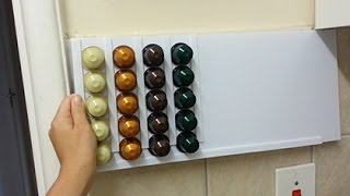 VLOG  DIY Nespresso Pod Holder 20131226 [upl. by Beane]