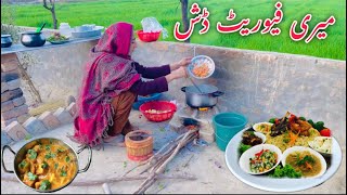 Meri Favourite Dish Village Simple Life Alia Vlogs [upl. by Ellison]