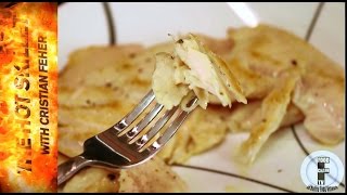 How to cook moist juicy chicken breasts that dont dry out by butterflying them [upl. by Greenman]