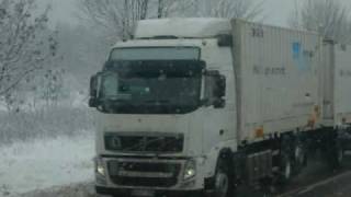 Tiry zima  Truck in Winter [upl. by Aihsei]