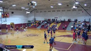 Poquoson Boys JV Basketball vs Grafton [upl. by Lundt]