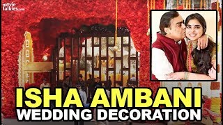 FIRST Visuals Of Outside Decoration  Antilla  Isha Ambani Wedding [upl. by Aracahs]