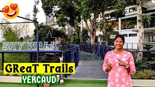 YERCAUD RESORT 🏩😍  GReaT Trails Yercaud  Tamil Travel Vlog Luxury Resort [upl. by Eldwin959]