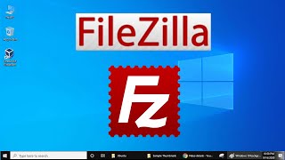 How to Install FileZilla FTP Client on Windows 10 Updated 2021 [upl. by Nivlam]