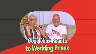 Wedding Prank Gone Viral Gogglebox Reacts to Hilarious Moment on MAFS UK [upl. by Lyrac]