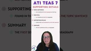 How to Find Supporting Details on the ATI TEAS 7 teasprep [upl. by Arita]