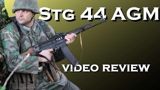 STG44MP44 AGM  AIRSOFT WW2 VIDEO REVIEW [upl. by Criswell]