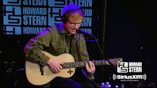 Ed Sheeran Covers 50 Cent Coldplay and Blackstreet Live on the Howard Stern Show [upl. by Festus]