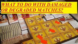 What do to with damaged or degraded matches as a preppersurvivalist [upl. by Anas1]