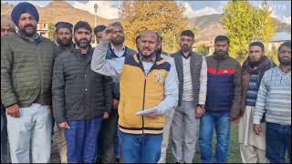 NajamUl Hussain Jafari UT Gen sec Teachers Joint Action Committee demands adjustment [upl. by Yardna191]