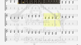 Die Toten Hosen Schönen Gruß Auf Wiedersehn GUITAR 1 TAB [upl. by Yelik]