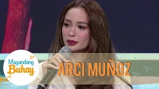 Arci Muñoz breaks down in tears while talking about her father  Magandang Buhay [upl. by Diet468]