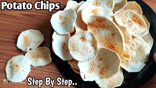 Sun Dried Potato Chips ఆలు చిప్స్ తెల్లగాకరకర లాడుతూ రావాలంటే ఈ టిప్స్ ఫాలో అవ్వండిAloo Chips [upl. by Hadrian29]