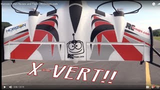 HorizonEflite Xvert Review  RCGroupscom [upl. by Nomaj]