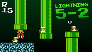 SMB2J Lightning 52 Framerule Save as Luigi [upl. by Mundt739]