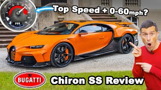 Bugatti Chiron Super Sport review  how fast can I drive it on the Autobahn [upl. by Saile113]