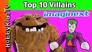 Who are the Top 10 Super Villains HobbyKidsTV Opinion [upl. by Enilrac]