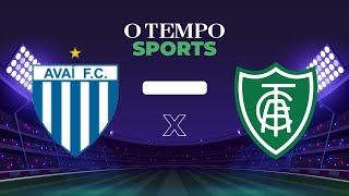 AVAÍ X AMÉRICA  AO VIVO  Acompanhe o jogo válido pelo Campeonato Brasileiro [upl. by Ahseiuqal]