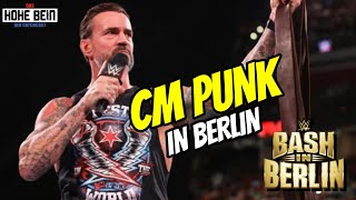 CMPunk im StrapMatch beim Bash in Berlin wwe wrestling [upl. by Aryamoy]