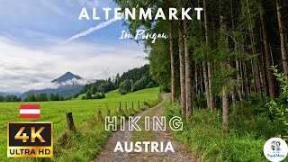 Scenic Hiking  Hiking Through The Woods  Altenmarkt im Pongau  Salzburg  Austria  4K  UltraHD [upl. by Ylebmik927]