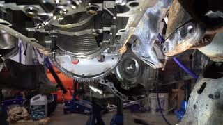 HOW TO CHANGE OIL PAN GASKET 57L HEMI [upl. by Eduj391]